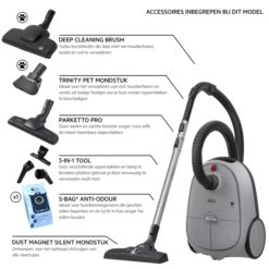 AEG AB61A5UGT Stofzuiger 650 Watt Grijs/Zwart 14 AEG AB61A5UGT Stofzuiger 650 Watt Grijs/Zwart -Bosch Winkel AEG stofzuiger AB61A5UGT inbegrepen