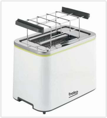 Beko TAM4321W Broodrooster Wit 3 Beko TAM4321W Broodrooster Wit