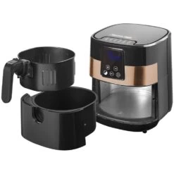 Bestron AAF7003DCO PrepAir Digitale Heteluchtfriteuse 4L 1300W Zwart/Koper -Bosch Winkel Bestron AAF7003DCO PrepAir Digitale Heteluchtfriteuse 4L 1300W ZwartKoper 2