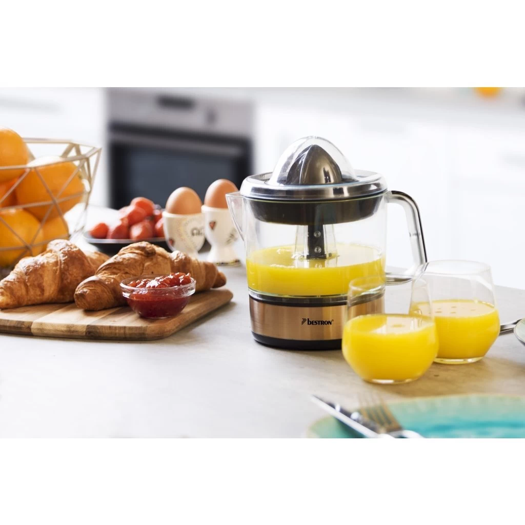 Bestron ACJ350CO Citruspers 0.7L Koper/Transparant 6 Bestron ACJ350CO Citruspers 0.7L Koper/Transparant - Afbeelding 4