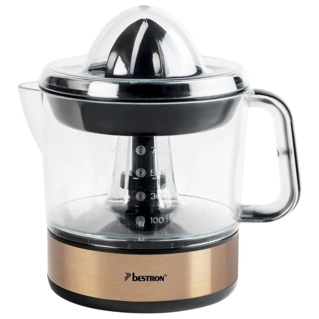 Bestron ACJ350CO Citruspers 0.7L Koper/Transparant 3 Bestron ACJ350CO Citruspers 0.7L Koper/Transparant
