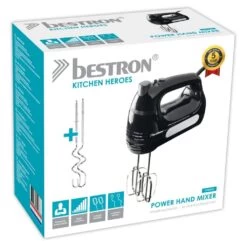 Bestron AHM300Z Power Handmixer Zwart -Bosch Winkel Bestron AHM300Z Power Handmixer Zwart 4
