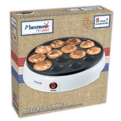 Bestron APFM700W Poffertjesmaker 800W Wit/Zwart -Bosch Winkel Bestron APFM700W Poffertjesmaker 800W WitZwart 2