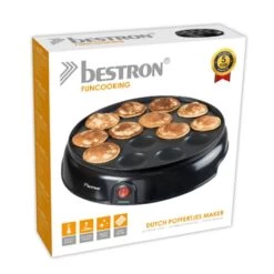 Bestron APFM700Z Poffertjesmaker Zwart -Bosch Winkel Bestron APFM700Z Poffertjesmaker Zwart 2