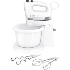 Bosch MFQ2600X CleverMixx Handmixer Met Mengkom Wit