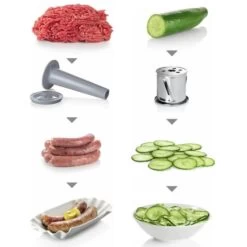 Bosch MFW67440 ProPower Vleesmolen Zwart/RVS -Bosch Winkel Bosch MFW67440 ProPower Vleesmolen ZwartRVS 2