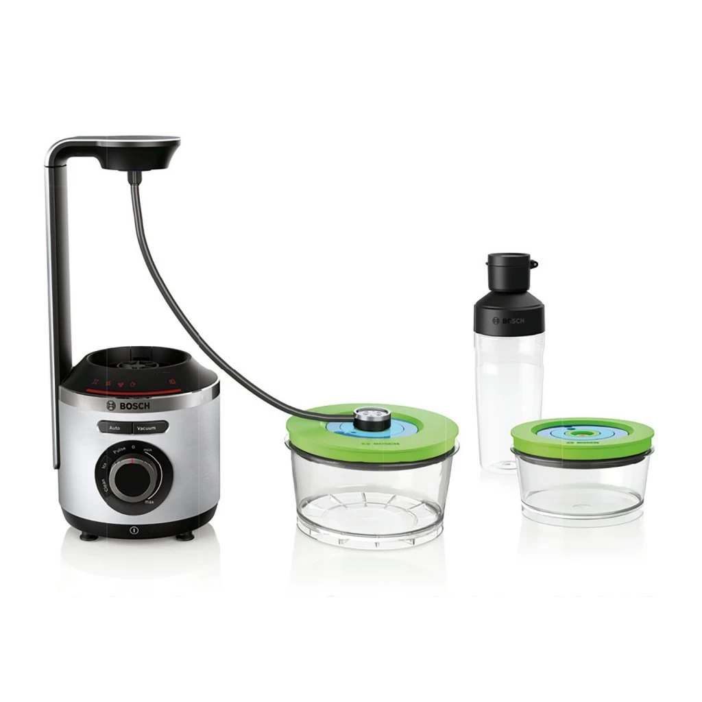 Bosch MMBV625M VitaMaxx Vacuu?mblender Zwart/Zilver 4 Bosch MMBV625M VitaMaxx Vacuu?mblender Zwart/Zilver - Afbeelding 2