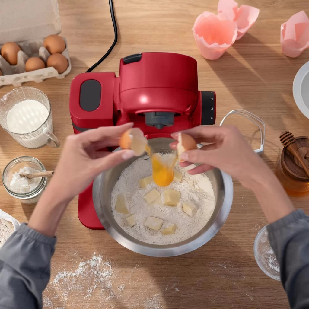 Bosch MUMS2ER01 Keukenmachine Rood 4 Bosch MUMS2ER01 Keukenmachine Rood - Afbeelding 2