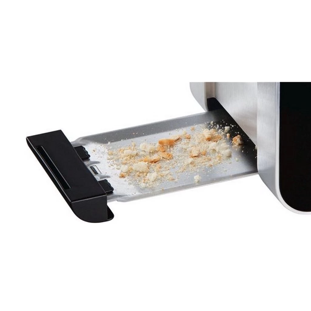 Bosch TAT8613 Styline Broodrooster Zwart/Zilver 4 Bosch TAT8613 Styline Broodrooster Zwart/Zilver - Afbeelding 2