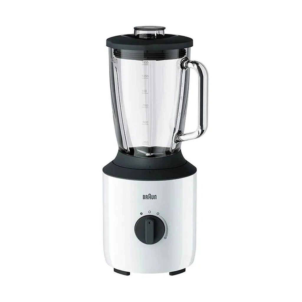 Braun JB3150WH PowerBlend 3 Blender 1.5L Wit/Zwart 3 Braun JB3150WH PowerBlend 3 Blender 1.5L Wit/Zwart