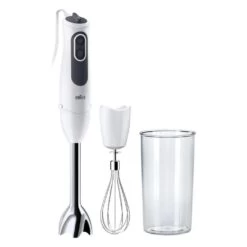 Braun MQ3105B MultiQuick 3 Staafmixer Wit/Grijs