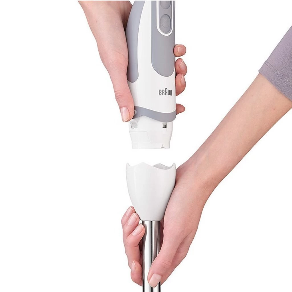 Braun MQ5200WH MultiQuick 5 Vario Staafmixer Wit/grijs 4 Braun MQ5200WH MultiQuick 5 Vario Staafmixer Wit/grijs - Afbeelding 2