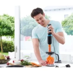 Braun MQ5264BKBL MultiQuick 5 Vario Fit Staafmixer Zwart/Blauw -Bosch Winkel Braun MQ5264BKBL MultiQuick 5 Vario Fit Staafmixer ZwartBlauw 2