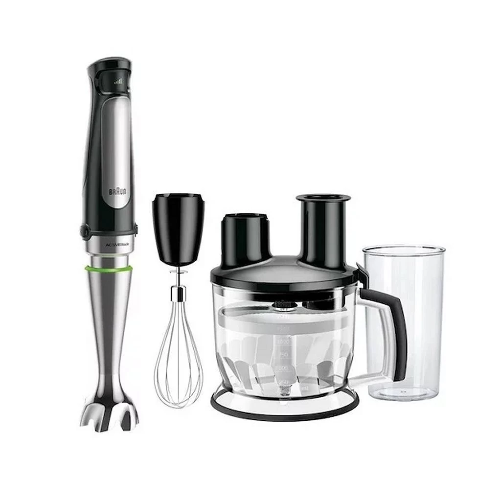 Braun MQ7075X Multiquick 7 Staafmixer Set Zwart/RVS 3 Braun MQ7075X Multiquick 7 Staafmixer Set Zwart/RVS