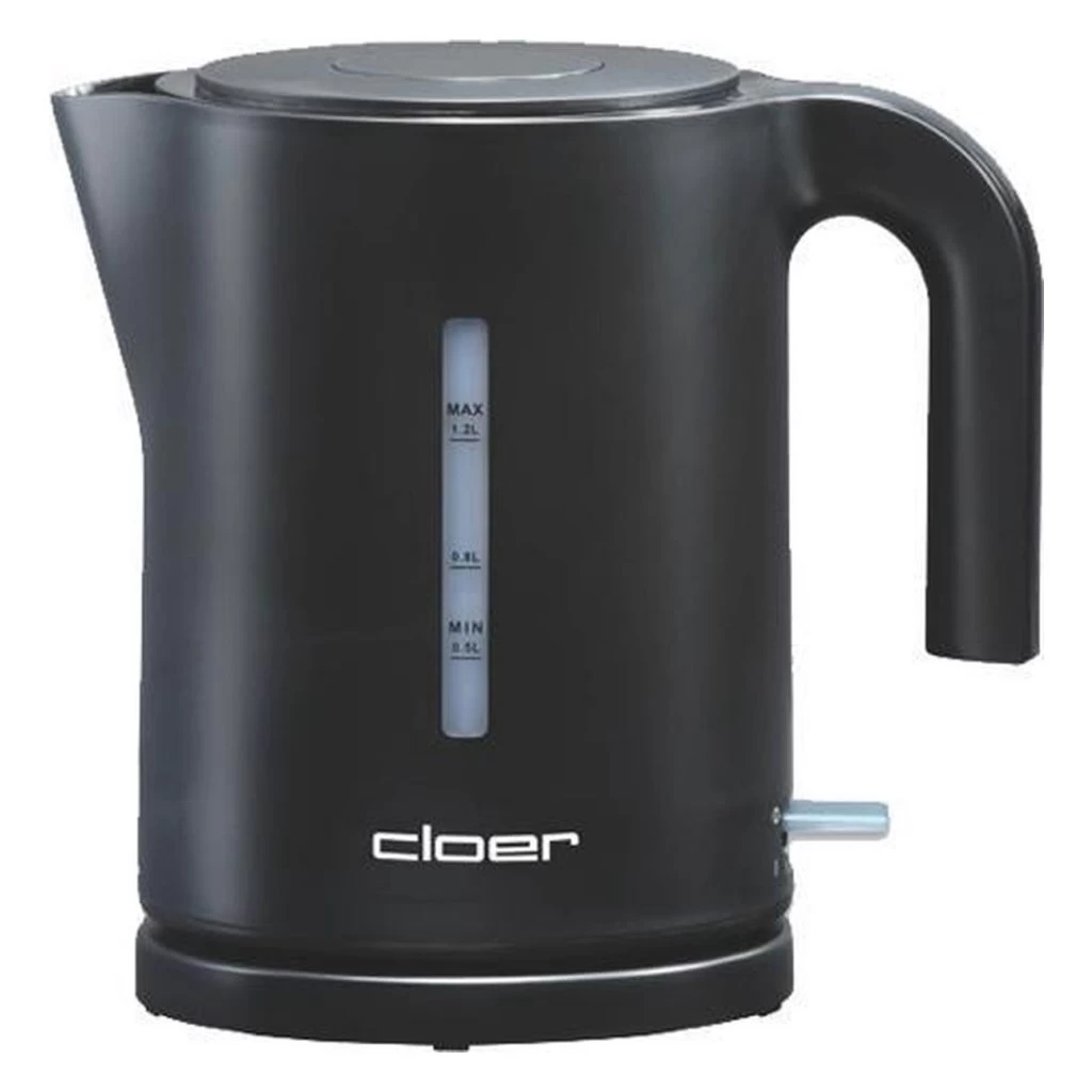 Cloer 4120 Waterkoker Zwart 1,2L 1800W 3 Cloer 4120 Waterkoker Zwart 1,2L 1800W