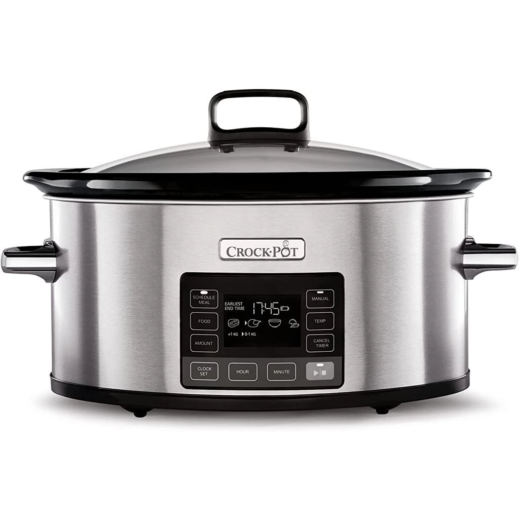 Crock-Pot CR066 Slow Cooker 5.6L RVS/Zwart 3 Crock-Pot CR066 Slow Cooker 5.6L RVS/Zwart