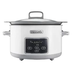 Crock-Pot DuraCeramic CR026 Sauté Slow Cooker 5L Wit