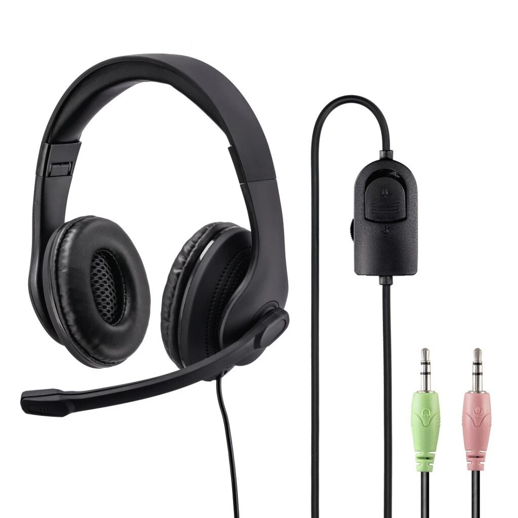 Hama PC-Office-headset HS-P200 Stereo Zwart 3 Hama PC-Office-headset HS-P200 Stereo Zwart