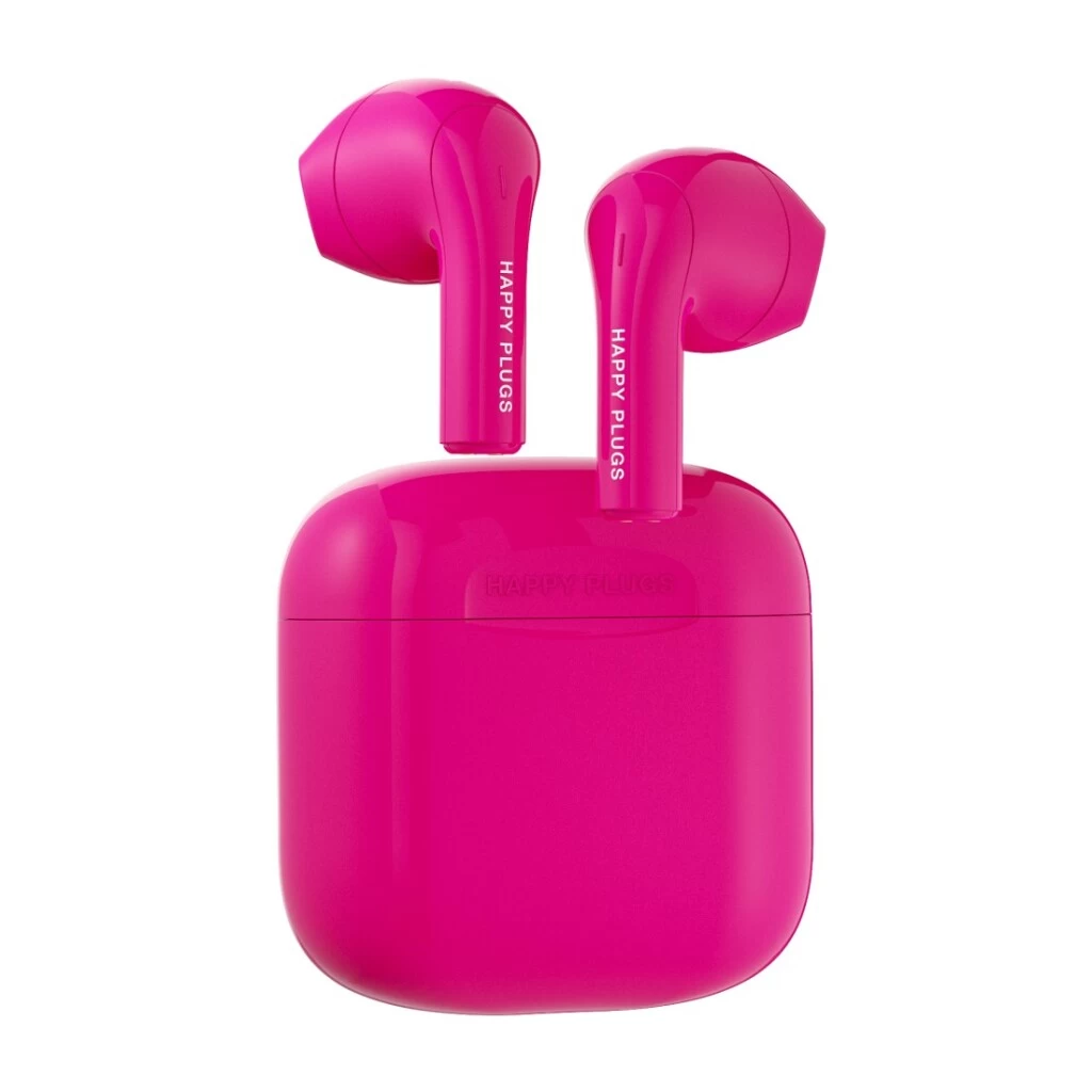 Happy Plugs Hoofdtelefoon True Wireless Joy Cerise 3 Happy Plugs Hoofdtelefoon True Wireless Joy Cerise
