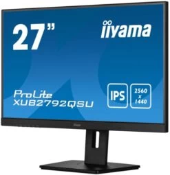 Iiyama XUB2792QSU-B5 Computer Monitor 68,6 Cm (27") 2560 X 1440 Pixels Full HD LED Zwart -Bosch Winkel Iiyama Computer monitoren 5 5