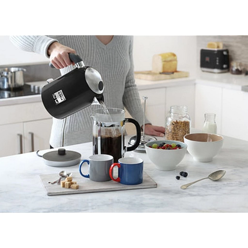 Kenwood ZJX740BK KMix Waterkoker 1.7L 2200W Zwart/RVS 4 Kenwood ZJX740BK KMix Waterkoker 1.7L 2200W Zwart/RVS - Afbeelding 2
