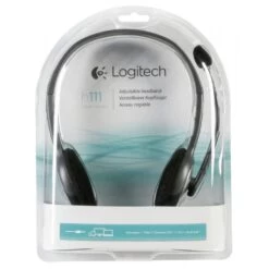 Logitech H111 Stereo Headset Grijs/Zwart -Bosch Winkel Logitech H111 Stereo Headset GrijsZwart 2