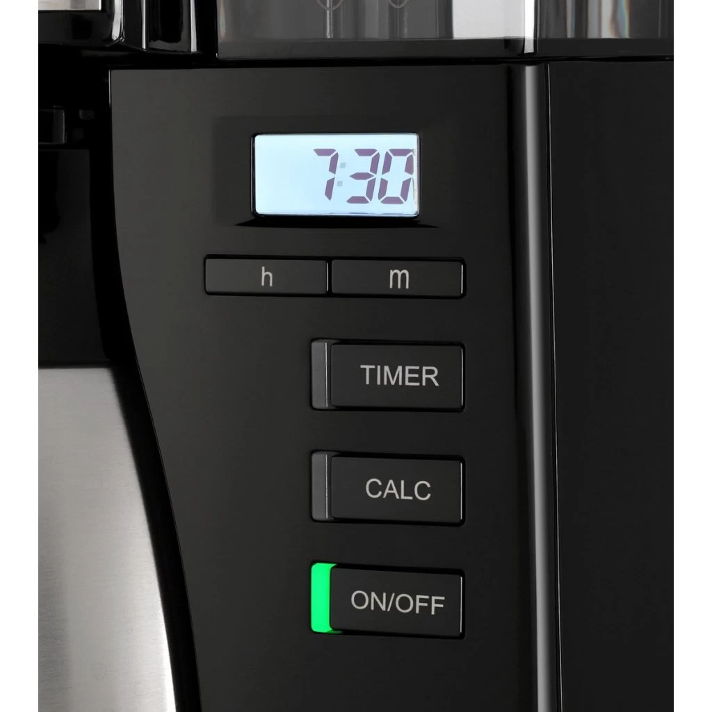 Melitta 1025-18 Look Term Timer Koffiezetapparaat RVS/Zwart 5 Melitta 1025-18 Look Term Timer Koffiezetapparaat RVS/Zwart - Afbeelding 3
