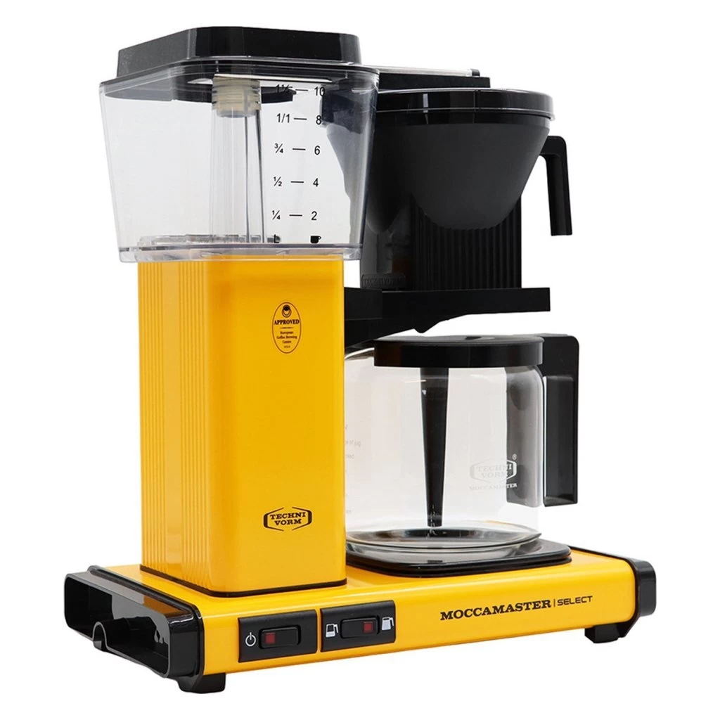 Moccamaster KBG Select Koffiezetapparaat Geel 4 Moccamaster KBG Select Koffiezetapparaat Geel - Afbeelding 2