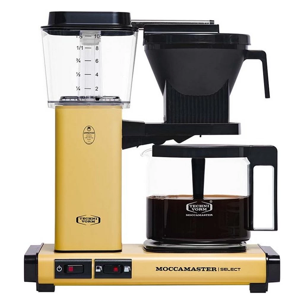Moccamaster KBG Select Koffiezetapparaat Pastelgeel 3 Moccamaster KBG Select Koffiezetapparaat Pastelgeel