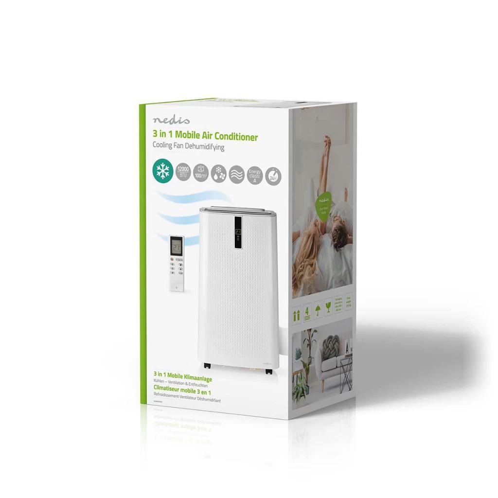 Nedis ACMB1WT12 Mobiele Airconditioner Wit 11 Nedis ACMB1WT12 Mobiele Airconditioner Wit - Afbeelding 9