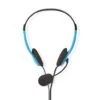 Nedis CHST100BU Pc-headset On-ear 2x 3,5 Mm Connectoren 2,0 M Blauw 2 Nedis CHST100BU Pc-headset On-ear 2x 3,5 Mm Connectoren 2,0 M Blauw -Bosch Winkel Nedis CHST100BU Pc headset On ear 2x 35 Mm Connectoren 20 M Blauw