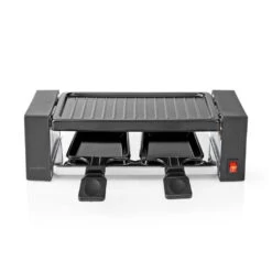 Nedis FCRA210FBK2 Gourmet Raclette Grill Voor 2 Personen -Bosch Winkel Nedis FCRA210FBK2 Gourmet Raclette Grill voor 2 Personen 2