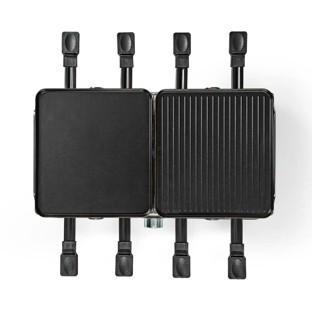 Nedis FCRA300FBK8 Gourmet Raclette Steen Grill Voor 8 Personen 10 Nedis FCRA300FBK8 Gourmet Raclette Steen Grill Voor 8 Personen - Afbeelding 8