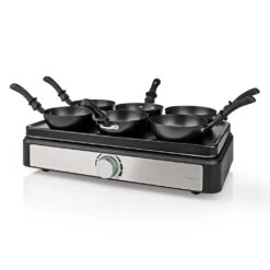 Nedis FCRA310FBK6 Party Wokset Grill 6 Personen Spatel Temperatuurinstelling Anti-aanbak Laag Rechthoek -Bosch Winkel Nedis FCRA310FBK6 Party Wokset Grill 6 Personen Spatel Temperatuurinstelling Anti aanbak Laag Rechthoek 4