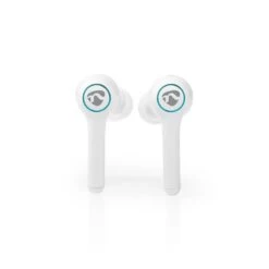 Nedis HPBT5055WT Volledig Draadloze Bluetooth®-oordopjes 6 Uur Afspeeltijd Spraakbediening Aanraakbediening Charging Case Wit -Bosch Winkel Nedis HPBT5055WT Volledig Draadloze Bluetoothreg oordopjes 6 Uur Afspeeltijd Spraakbediening Aanraakbediening Charging Case Wit 2