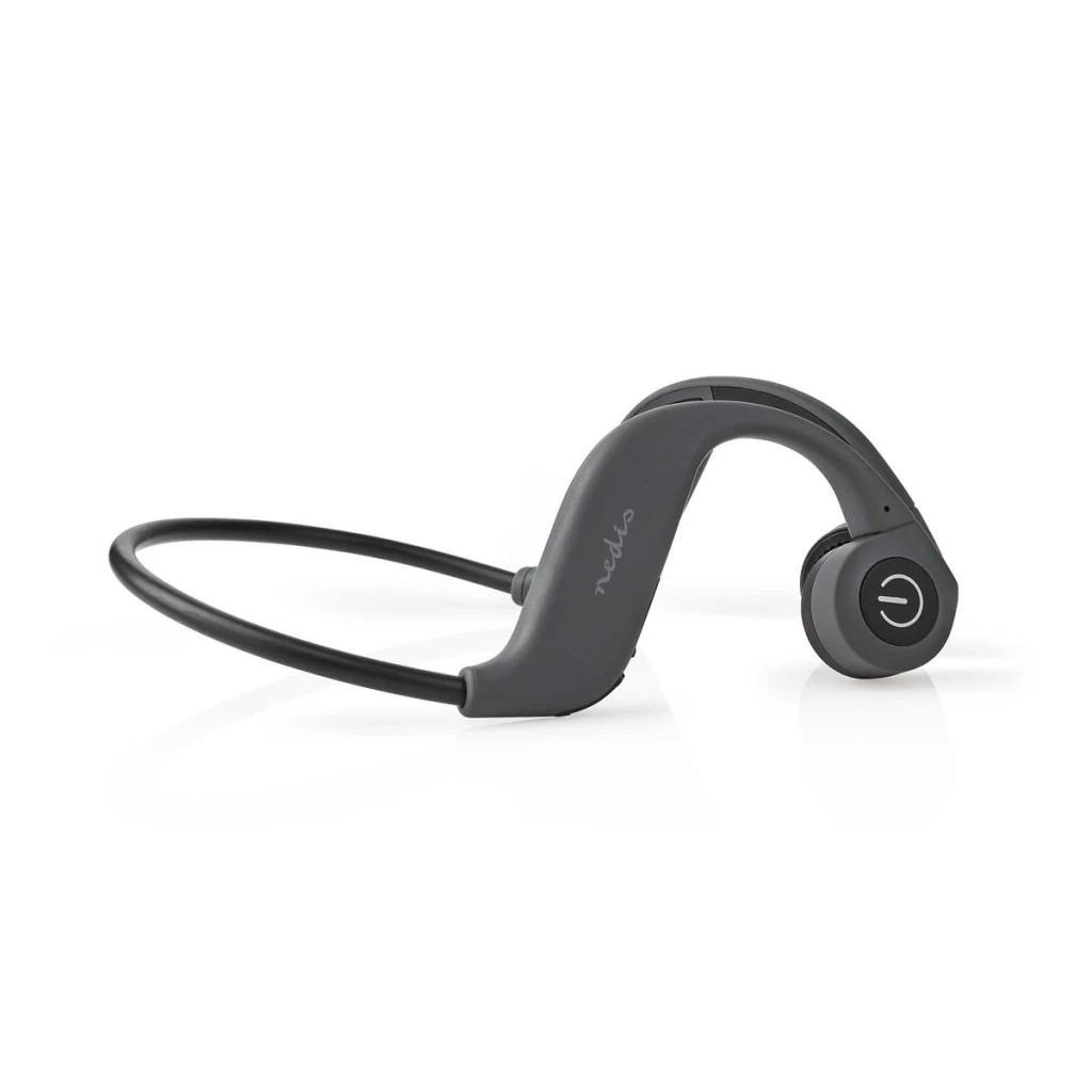 Nedis HPBT5400GY Bone Conduction Hoofdtelefoon Afspeeltijd 6,5 Uur Bluetooth®-verbinding 8 Gb Intern Geheugen Grijs 8 Nedis HPBT5400GY Bone Conduction Hoofdtelefoon Afspeeltijd 6,5 Uur Bluetooth®-verbinding 8 Gb Intern Geheugen Grijs - Afbeelding 6