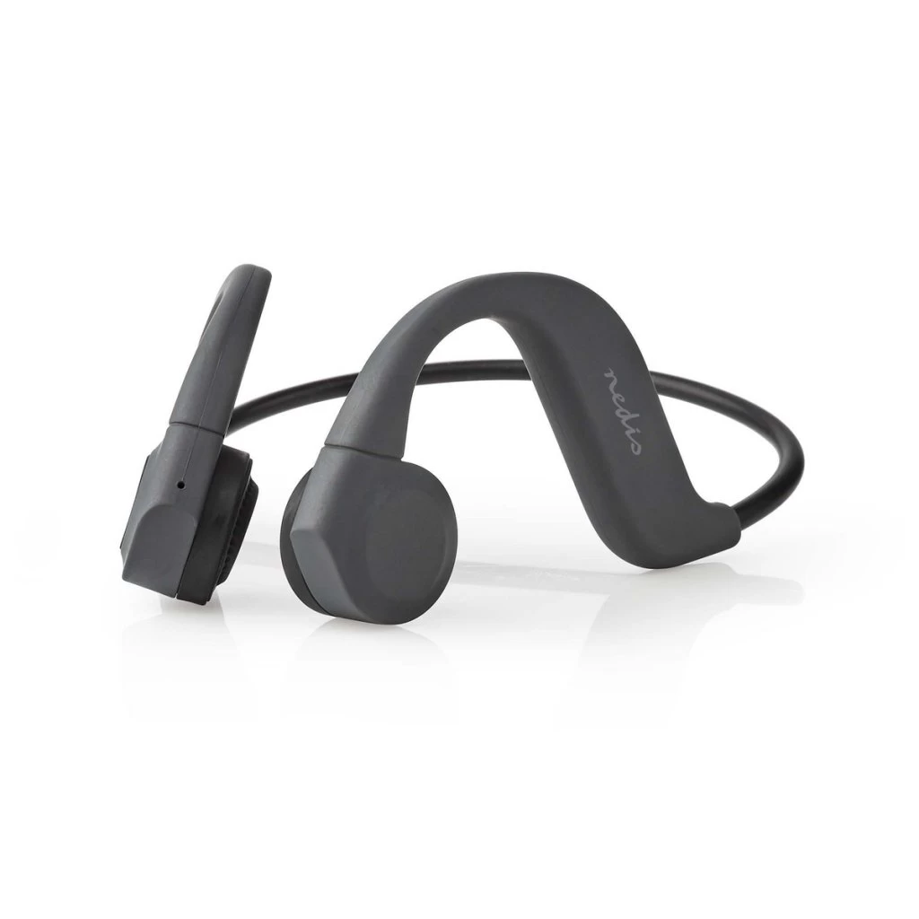Nedis HPBT5400GY Bone Conduction Hoofdtelefoon Afspeeltijd 6,5 Uur Bluetooth®-verbinding 8 Gb Intern Geheugen Grijs 11 Nedis HPBT5400GY Bone Conduction Hoofdtelefoon Afspeeltijd 6,5 Uur Bluetooth®-verbinding 8 Gb Intern Geheugen Grijs - Afbeelding 9