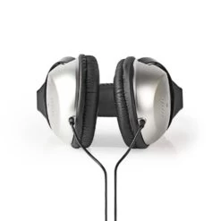 Nedis HPWD1200BK Over-ear Koptelefoon Bedraad 2,70 M Zilver/zwart -Bosch Winkel Nedis HPWD1200BK Over ear Koptelefoon Bedraad 270 M Zilverzwart 3