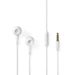 Nedis HPWD2020WT Wired Headphones 1.2m Round Cable In-ear Built-in Microphone White 5 Nedis HPWD2020WT Wired Headphones 1.2m Round Cable In-ear Built-in Microphone White -Bosch Winkel Nedis HPWD2020WT Wired Headphones 1.2m Round Cable In ear Built in Microphone White 1