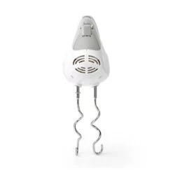 Nedis KAHM100CWT Handmixer 200 W 5-snelheden Turbo-functie 2 Deeghaken / 2 Kloppers Grijs / Wit 14 Nedis KAHM100CWT Handmixer 200 W 5-snelheden Turbo-functie 2 Deeghaken / 2 Kloppers Grijs / Wit -Bosch Winkel Nedis KAHM100CWT Handmixer 200 W 5 snelheden Turbo functie 2 Deeghaken 2 Kloppers Grijs Wit 3