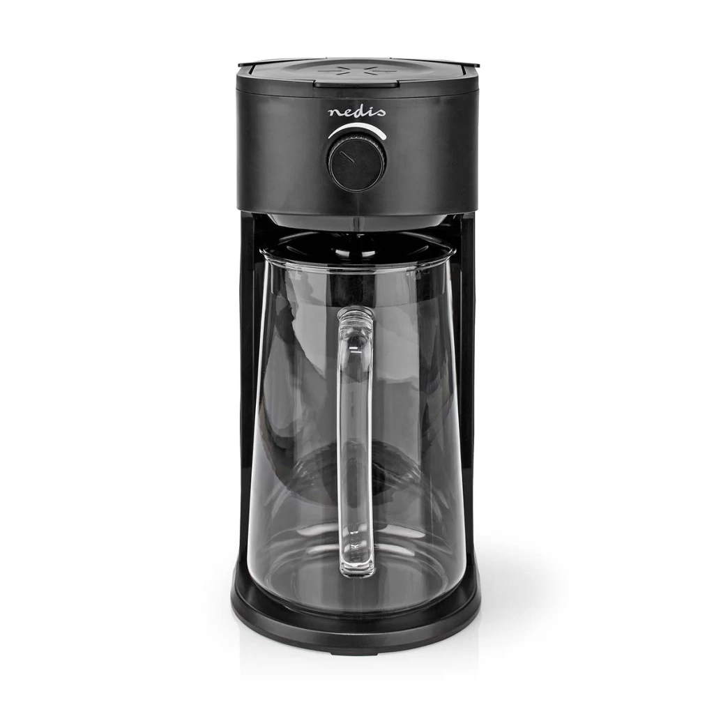 Nedis KAICM200FBK IJskoffie & IJsthee Maker Filter Koffie 2.5 L 6 Kopjes Zwart 5 Nedis KAICM200FBK IJskoffie & IJsthee Maker Filter Koffie 2.5 L 6 Kopjes Zwart - Afbeelding 3