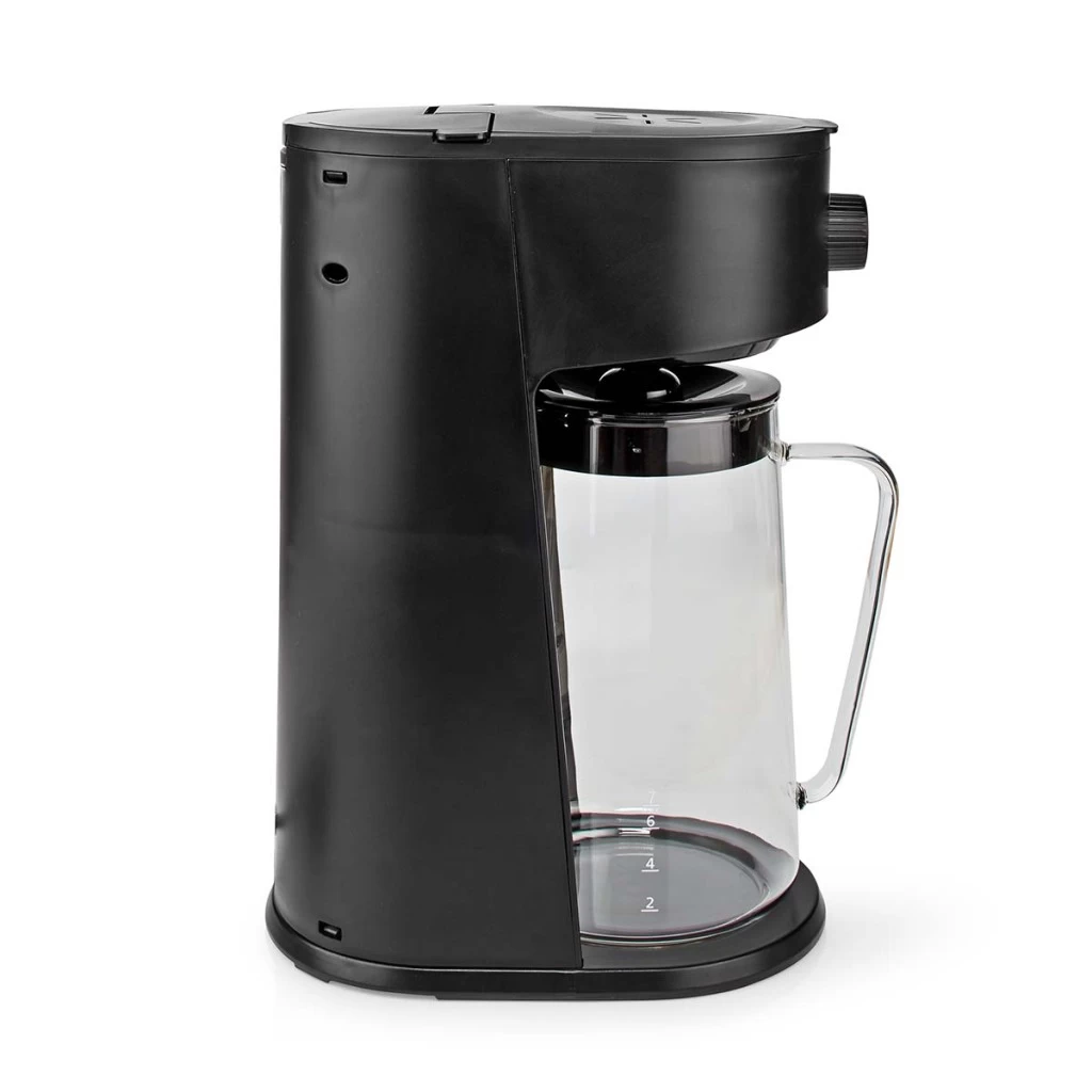 Nedis KAICM200FBK IJskoffie & IJsthee Maker Filter Koffie 2.5 L 6 Kopjes Zwart 8 Nedis KAICM200FBK IJskoffie & IJsthee Maker Filter Koffie 2.5 L 6 Kopjes Zwart - Afbeelding 6