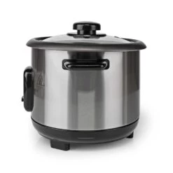 Nedis KARC110AL Rijstkoker 1L 400W Zwart/Zilver 14 Nedis KARC110AL Rijstkoker 1L 400W Zwart/Zilver -Bosch Winkel Nedis KARC110AL Rijstkoker 1L 400W ZwartZilver 3
