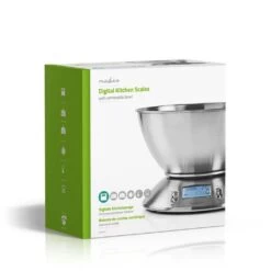 Nedis KASC111SI Digitale Keukenweegschaal Verlicht Lcd-scherm Temperatuur Wekker Metaal 9 Nedis KASC111SI Digitale Keukenweegschaal Verlicht Lcd-scherm Temperatuur Wekker Metaal -Bosch Winkel Nedis KASC111SI Digitale Keukenweegschaal Verlicht Lcd scherm Temperatuur Wekker Metaal 3