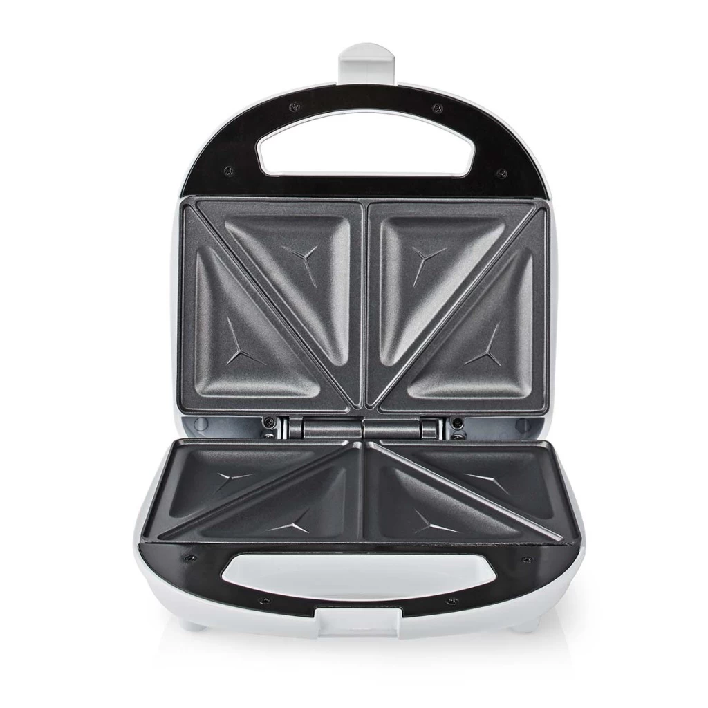Nedis KASM110FWT Sandwich Maker 700 W 20.5 X 12 Cm Automatische Temperatuurregeling Abs 6 Nedis KASM110FWT Sandwich Maker 700 W 20.5 X 12 Cm Automatische Temperatuurregeling Abs - Afbeelding 4