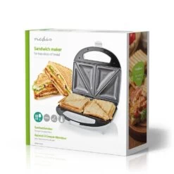 Nedis KASM110FWT Sandwich Maker 700 W 20.5 X 12 Cm Automatische Temperatuurregeling Abs 19 Nedis KASM110FWT Sandwich Maker 700 W 20.5 X 12 Cm Automatische Temperatuurregeling Abs -Bosch Winkel Nedis KASM110FWT Sandwich Maker 700 W 20.5 X 12 Cm Automatische Temperatuurregeling Abs 8