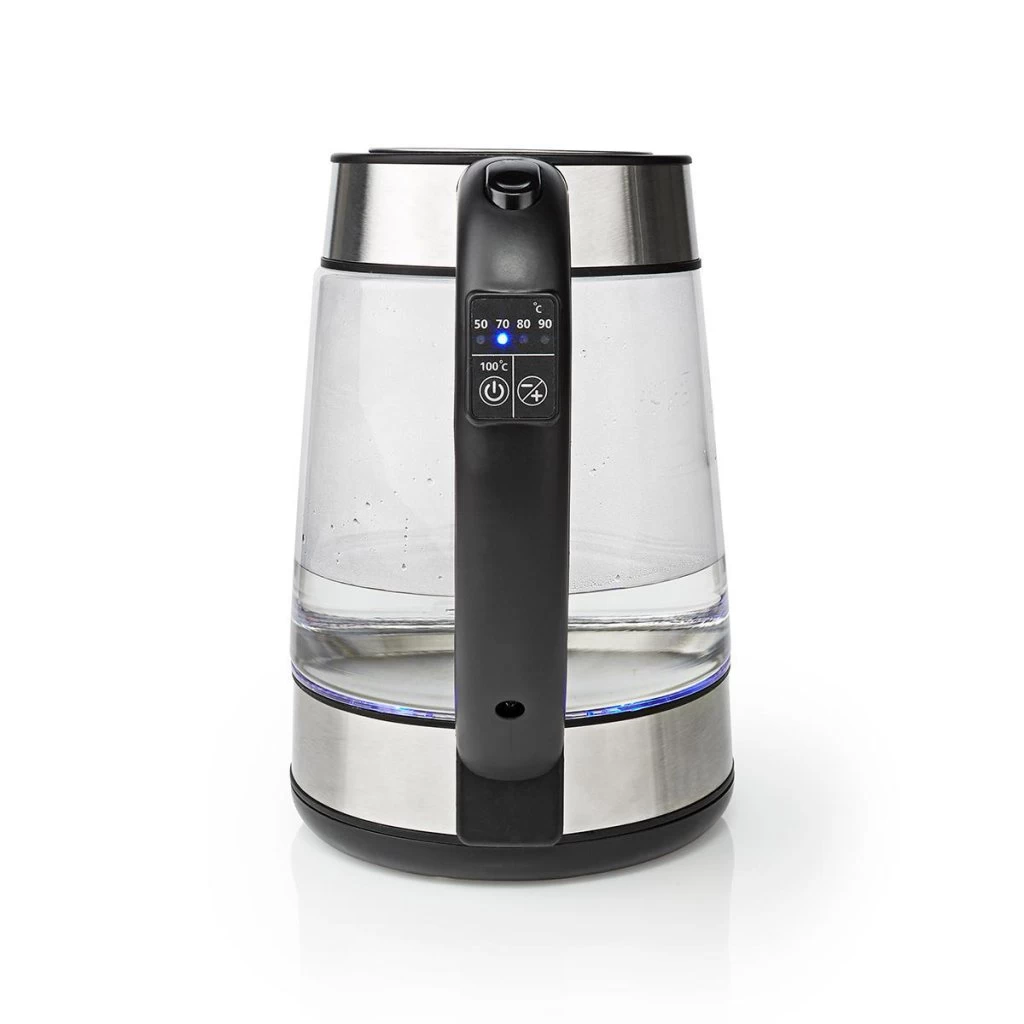 Nedis KAWK320EGS Waterkoker 1.7 L 360° Draaibaar Glas 11 Nedis KAWK320EGS Waterkoker 1.7 L 360° Draaibaar Glas - Afbeelding 9