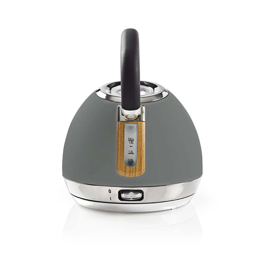 Nedis KAWK520EGY Waterkoker 1,8L 2200W Soft-Touch Grijs 7 Nedis KAWK520EGY Waterkoker 1,8L 2200W Soft-Touch Grijs - Afbeelding 5