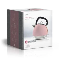 Nedis KAWK520EPK Waterkoker 1,8L 2200W Soft-Touch Roze 15 Nedis KAWK520EPK Waterkoker 1,8L 2200W Soft-Touch Roze -Bosch Winkel Nedis KAWK520EPK Waterkoker 18L 2200W Soft Touch Roze 4