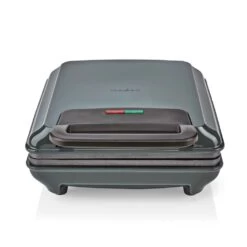 Nedis KAWP210FBK Wafelijzer Belgische Wafels 22 X 12.5 Cm 1200 W Automatische Temperatuurregeling Abs / Aluminium -Bosch Winkel Nedis KAWP210FBK Wafelijzer Belgische Wafels 22 X 12.5 Cm 1200 W Automatische Temperatuurregeling Abs Aluminium 2